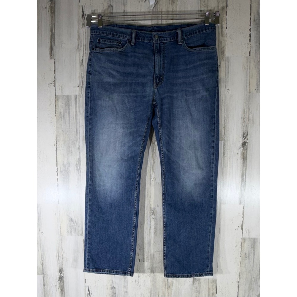 Levis 514 Straight Fit Jeans 40x30.5 Medium Wash Classic Casual Workwear READ